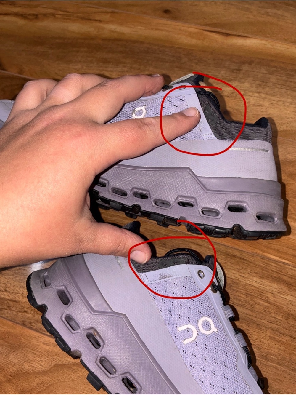 On Cloud Women’s Cloudultra Trail Running Shoes, purple- size 7 - Picture 11 of 11